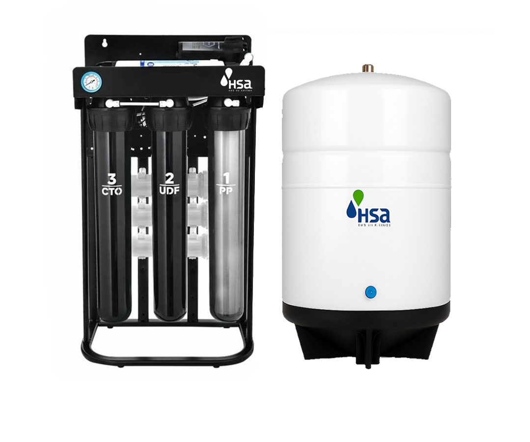 20” 300 GPD Reverse Osmosis + 40 Lt Basınç Tankı