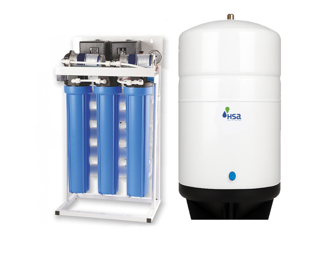 20” 600 GPD Reverse Osmosis + 80 Lt Basınç Tankı