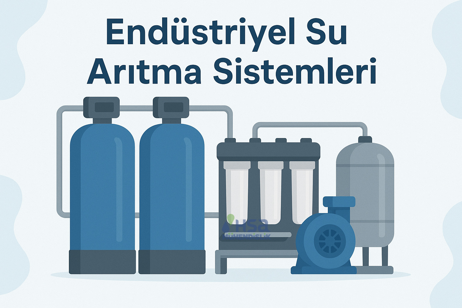 Endüstriyel Su Arıtma Sistemleri Fabrikalar İçin Su Arıtma Çözümleri