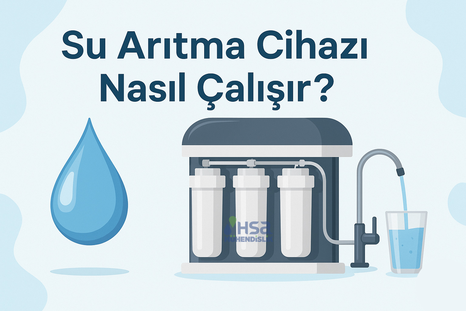 Su Arıtma Cihazı Nasıl Çalışır? Filtreleme Aşamaları ve Faydaları