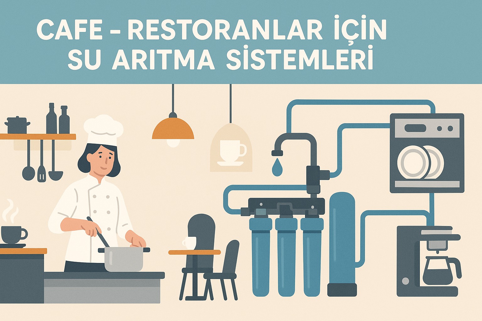 Cafe ve Restoranlar İçin Su Arıtma Sistemleri
