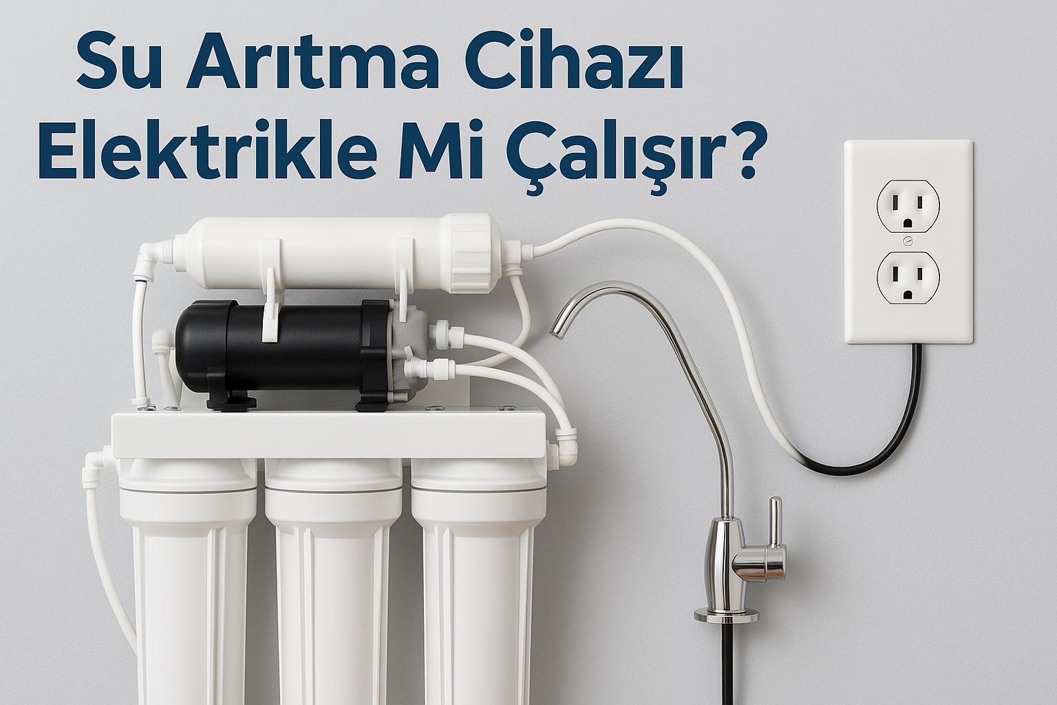 Su Arıtma Cihazı Elektrikle Mi Çalışır?
