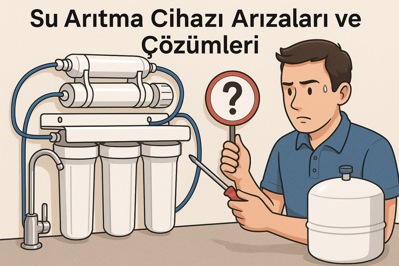 Su Arıtma Cihazı Arızaları ve Çözümleri