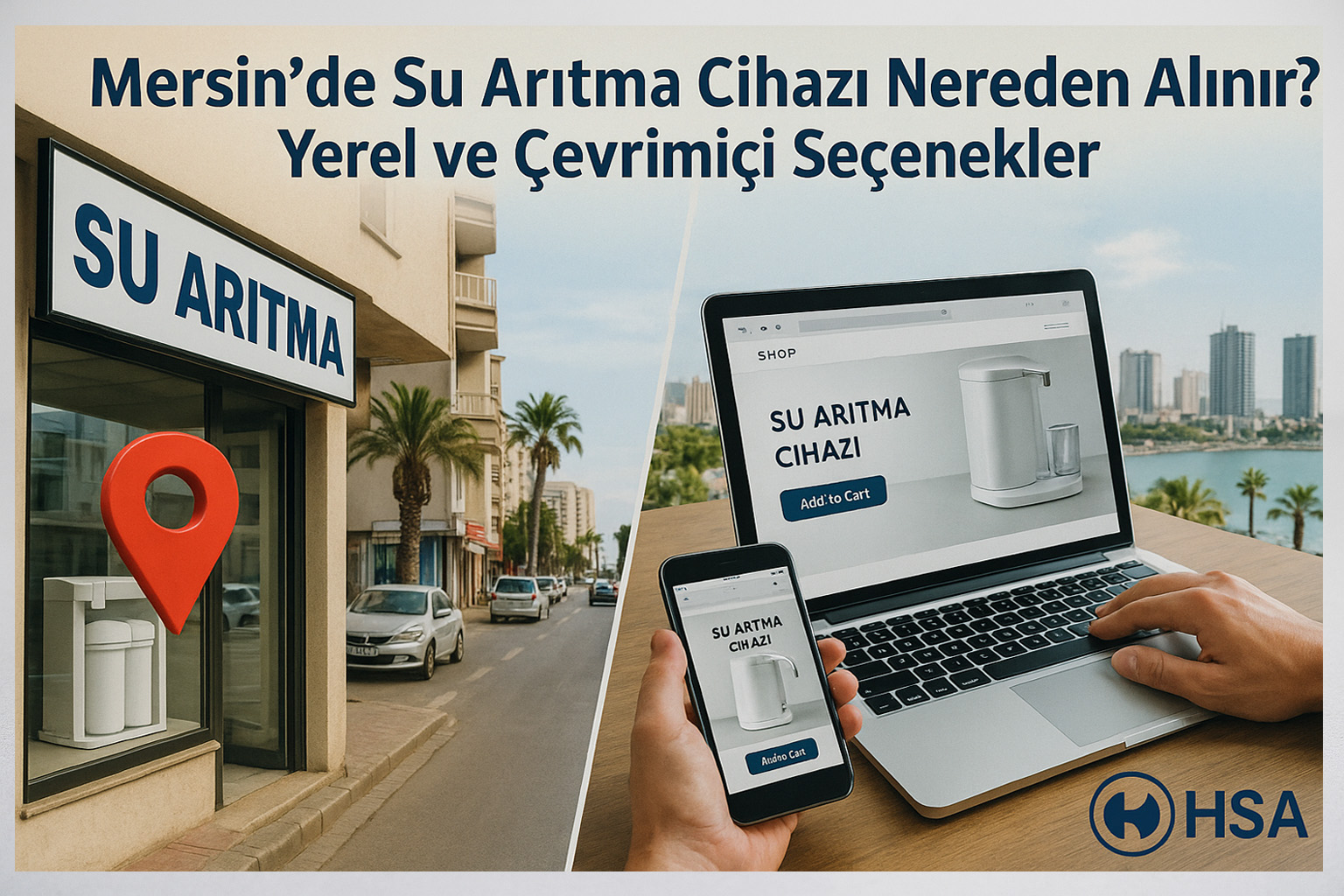 Mersin’de Su Arıtma Cihazı Nereden Alınır? HSA Su Arıtma