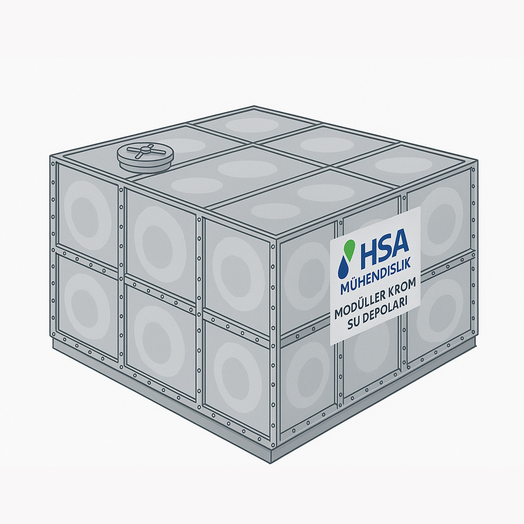 Modüler Krom Su Depoları