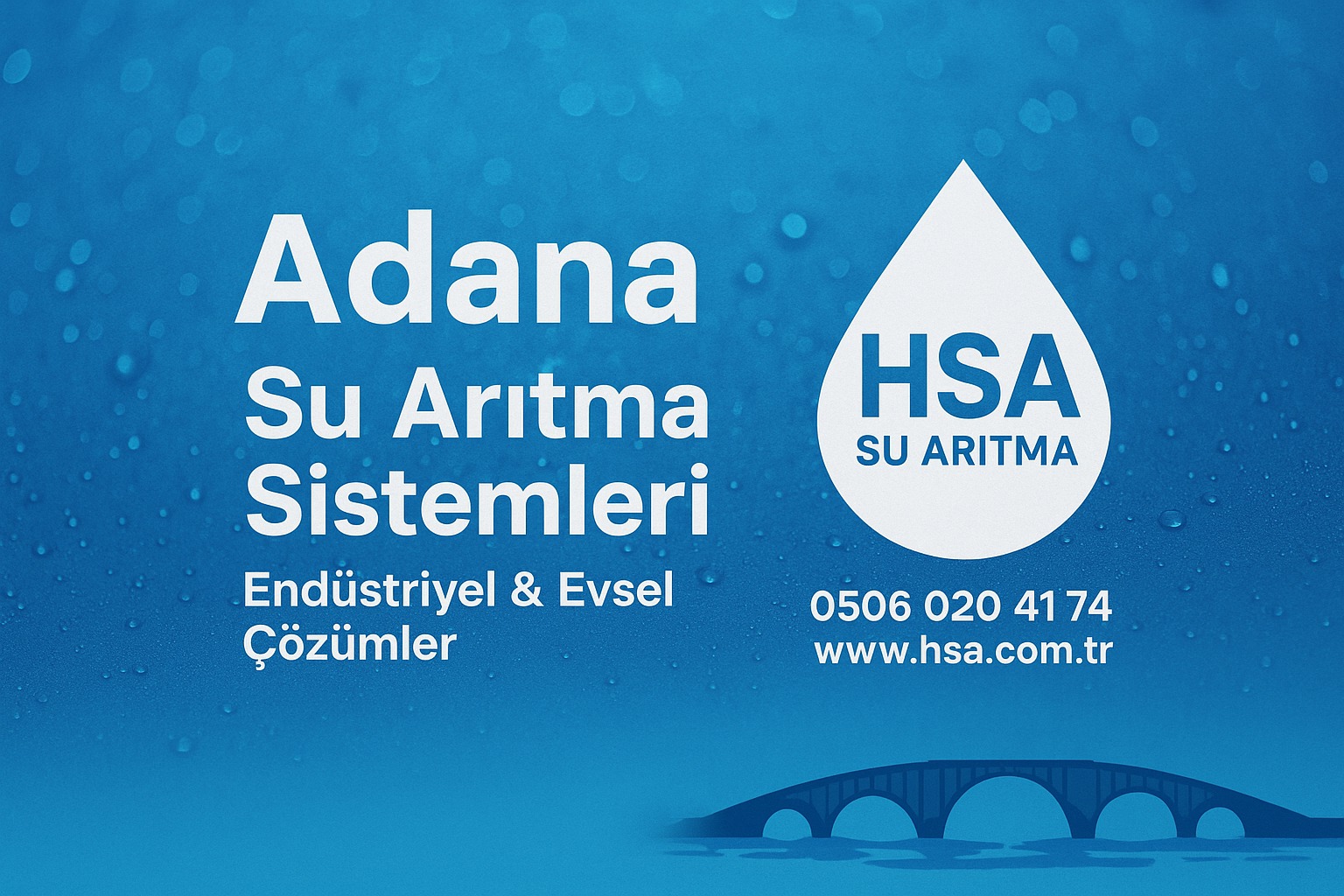 Adana Su Arıtma Sistemleri Endüstriyel ve Evsel Çözümler