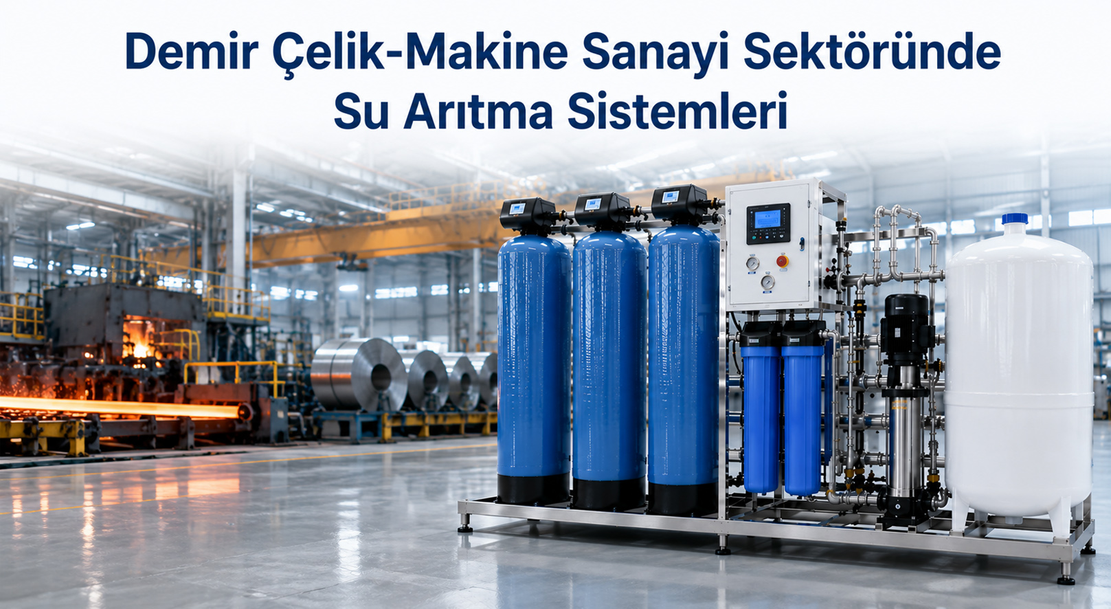 Demir Çelik-Makine Sanayi Sektöründe Su Arıtma Sistemleri