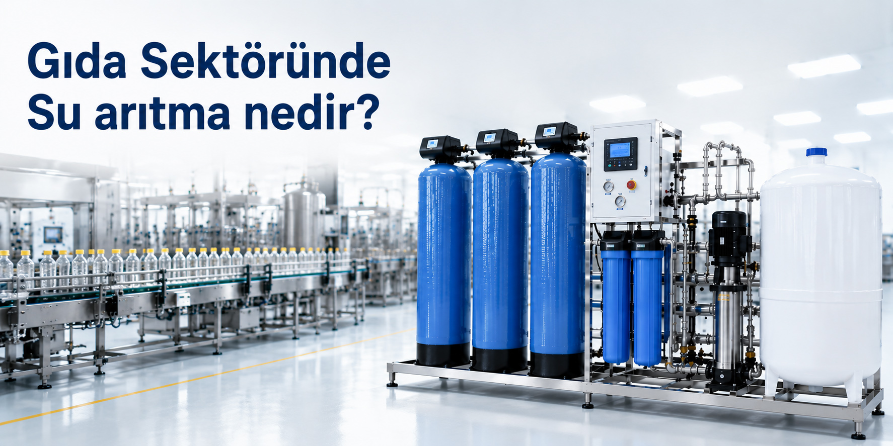 Gıda Sektöründe Su arıtma nedir?