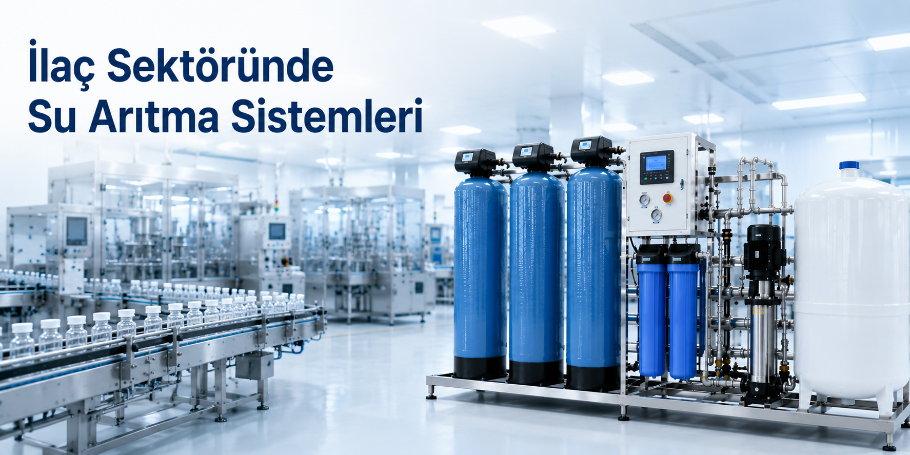 İlaç Sektöründe Su Arıtma Sistemleri